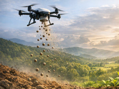 “Tohum Saçan Drone” Teknolojisi