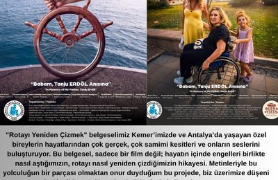 Rotayı Yeniden Çizmek Belgeselimiz Kemer’imizde Ve Antalya’da Yaşayan özel Bireylerin Hayatlarından çok Gerçek, çok Samimi Kesitleri Ve Onların Seslerini Buluşturuyor. Bu Belgesel, Sadece Bir Film